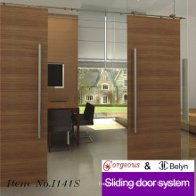 Sliding wodden door with two wheels sliding door roller